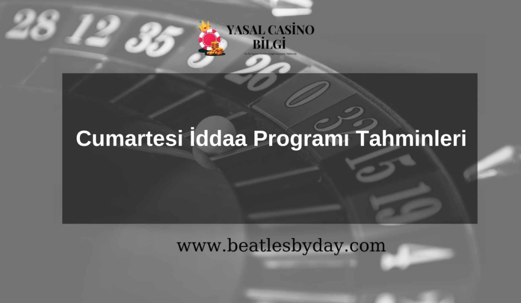 Cumartesi İddaa Programı Tahminleri