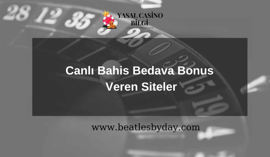 Canlı bahis bedava bonus veren siteler ile birlikte kasanızı rahat bir şekilde katlayabilirsiniz. Kasa katlamak her bahis severin sevdiği bir durumdur.